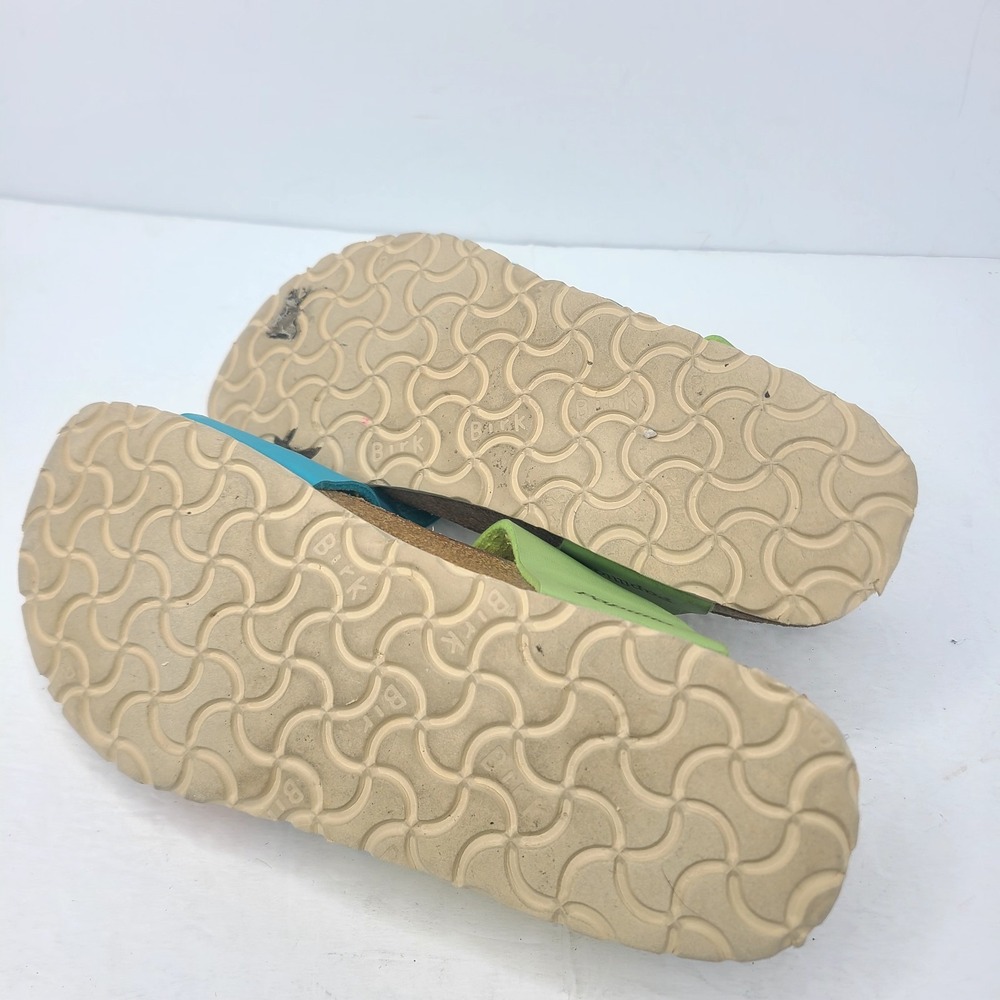 PAPILLIO by Birkenstock Women's Sz 39 7 Florida Sandals 3 Strap Multicolor - Picture 8 of 9